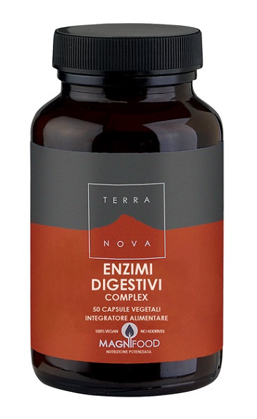 TERRANOVA COMPLESSO DI ENZIMI DIGESTIVI 50 CAPSULE - Fontenova srl