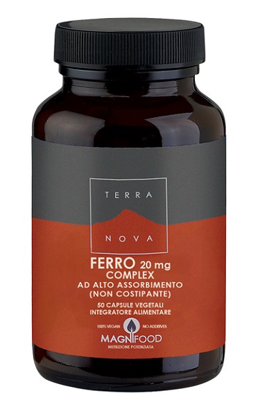 COMPLESSO DI FERRO AD ALTO ASSORBIMENTO 20 MG 50 CAPSULE - Fontenova srl