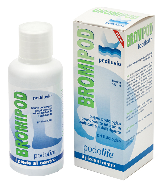 BROMIPOD PEDILUVIO DEFATICANTE 500 ML - Fontenova srl