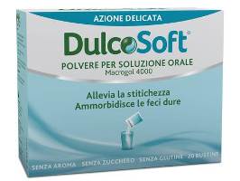DULCOSOFT POLVERE PER SOLUZIONE ORALE 20 BUSTINE - Fontenova srl