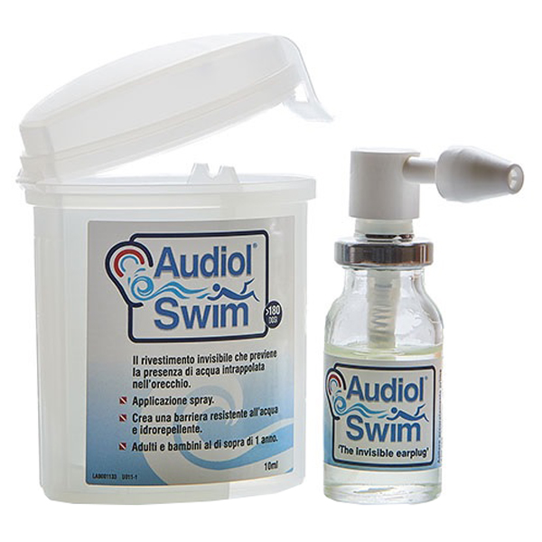 AUDIOLSWIM SOLUZIONE RIVESTIMENTO CANALE UDITIVO COME BARRIERA IDROREPELLENTE - Fontenova srl