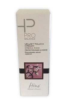 HINO NATURAL SKINCARE PRO BALANCE VELVET TOUCH CREAM CREMA MANI 30 ML - Fontenova srl
