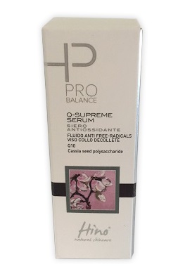 HINO NATURAL SKINCARE PRO BALANCE Q-SUPREME SERUM SIERO ANTIOSSIDANTE 30 ML - Fontenova srl