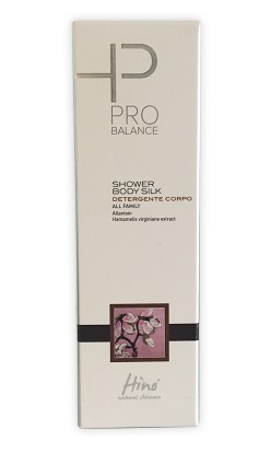 HINO NATURAL SKINCARE PRO BALANCE SHOWER BODY SILK DETERGENTE CORPO 200 ML - Fontenova srl