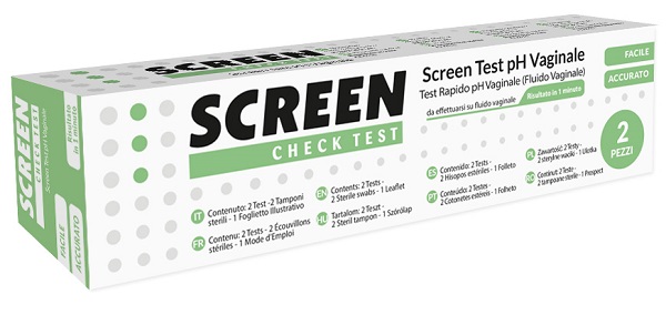 SCREEN TEST PH VAGINALE 2 PEZZI - Fontenova srl