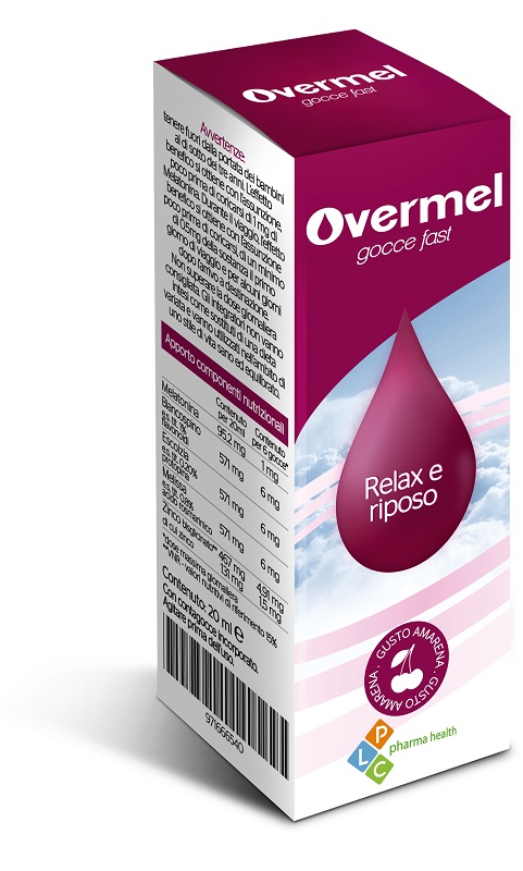 OVERMEL GOCCE FAST 20 ML GUSTO AMARENA - Fontenova srl