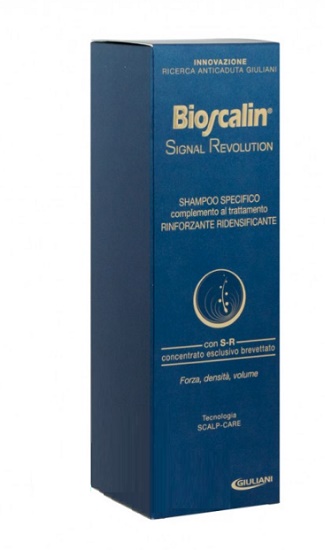 BIOSCALIN SIGNAL REVOLUTION SHAMPOO RINFORZANTE RIDENSIFICANTE 200 ML - Fontenova srl