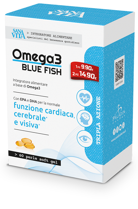 SANAVITA BLUE FISH 60 CAPSULE - Fontenova srl