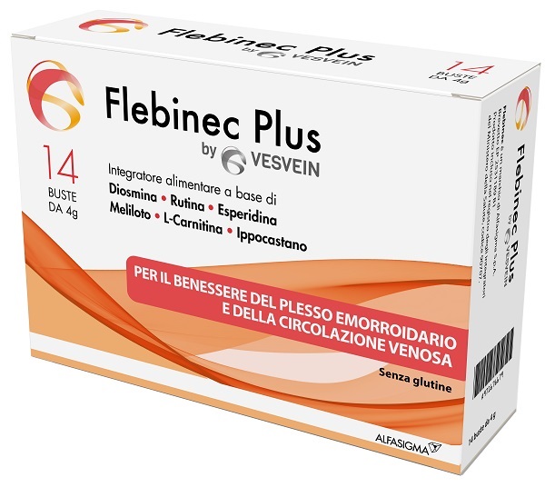 FLEBINEC PLUS 14 BUSTINE 4 G - Fontenova srl
