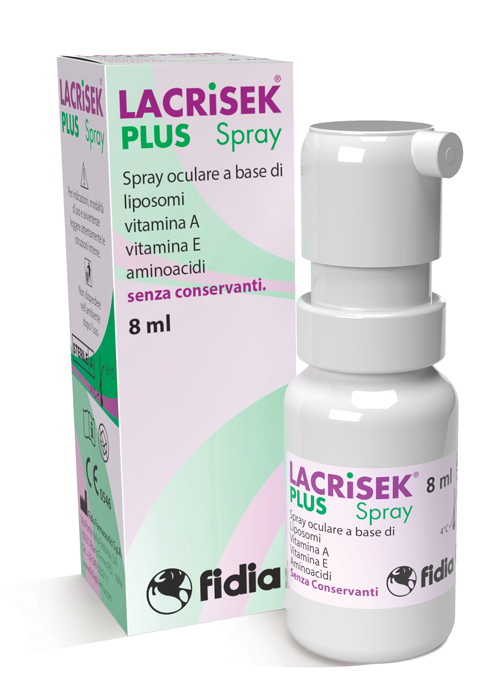 LACRISEK PLUS SPRAY SENZA CONSERVANTI SOLUZIONE OFTALMICA 8 ML - Fontenova srl