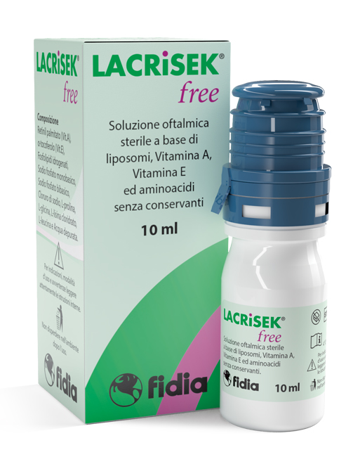 LACRISEK FREE SOLUZIONE OFTALMICA SENZA CONSERVANTI 10 ML - Fontenova srl