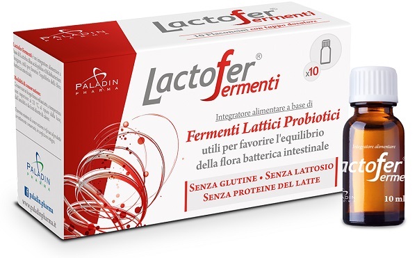 LACTOFER FERMENTI 10 FLACONCINI 10 ML - Fontenova srl