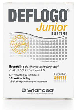 DEFLOGO JUNIOR 10 BUSTINE SENZA GLUTINE SENZA LATTOSIO - Fontenova srl