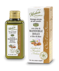 OLIO ELISIR SECCO ALL'OLIO DI MANDORLA E VERBENA - Fontenova srl