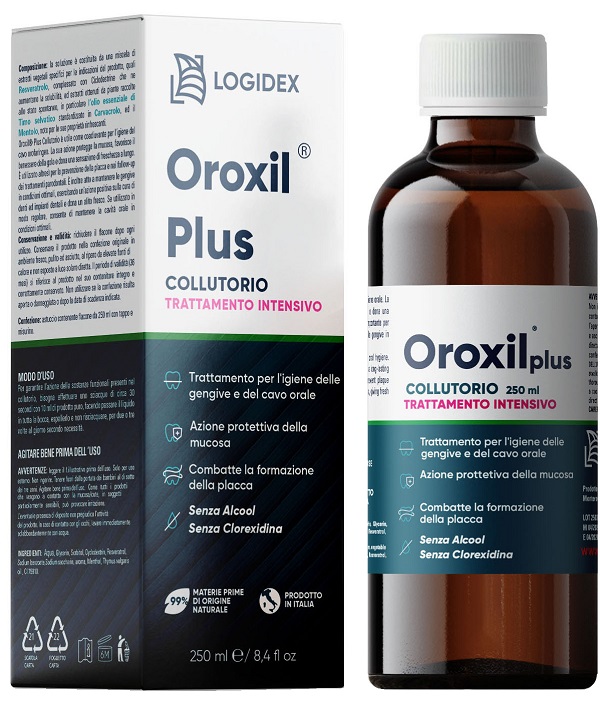 OROXIL PLUS COLLUTORIO TRATTAMENTO INTENSIVO 250 ML - Fontenova srl
