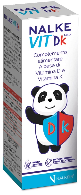NALKEVIT DK GOCCE CON VITAMINA D3 E K1 9 ML - Fontenova srl