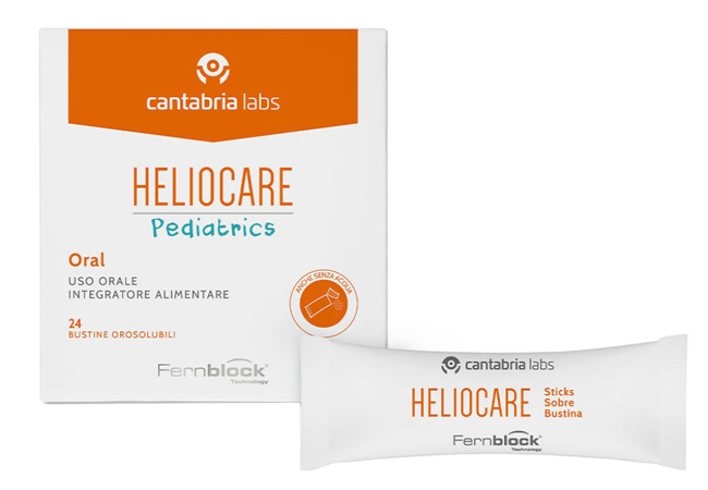 HELIOCARE PEDIATRICS ORAL 24 BUSTINE - Fontenova srl
