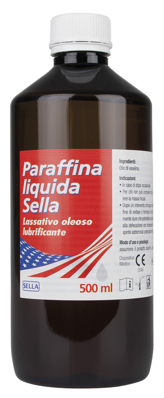 PARAFFINA LIQUIDA MD LASSATIVO 500 ML SELLA - Fontenova srl