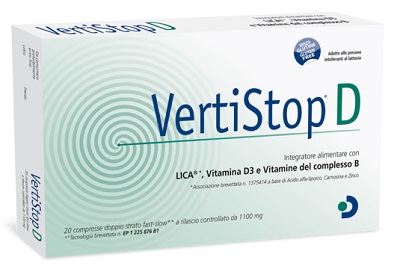 VERTISTOP D 20 COMPRESSE DA 1100 MG - Fontenova srl