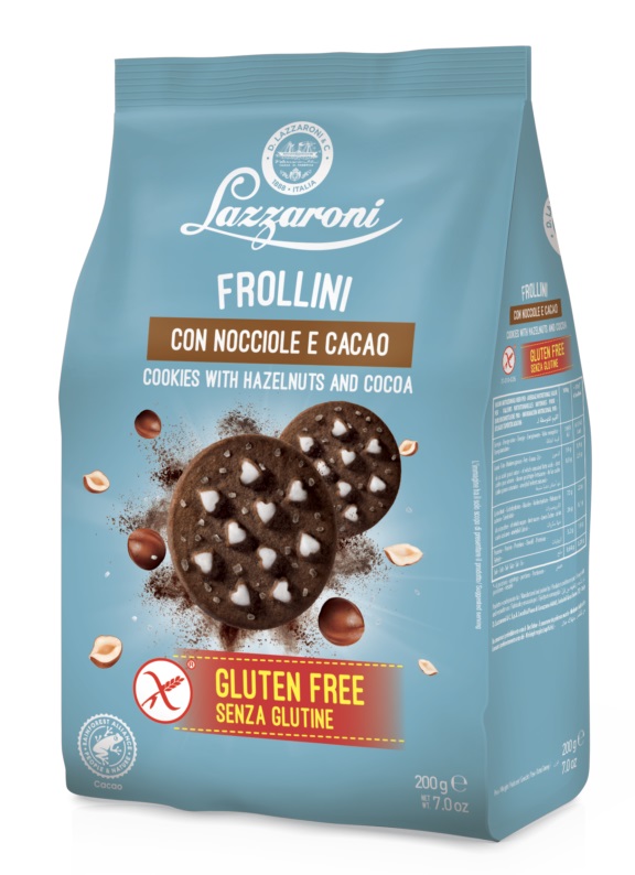 FROLLINI CACAO E NOCCIOLE 200 G - Fontenova srl