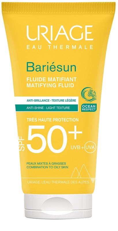 URIAGE EAU THERMALE BARIESUN SPF50+ MAT FLUIDO 50 ML - Fontenova srl