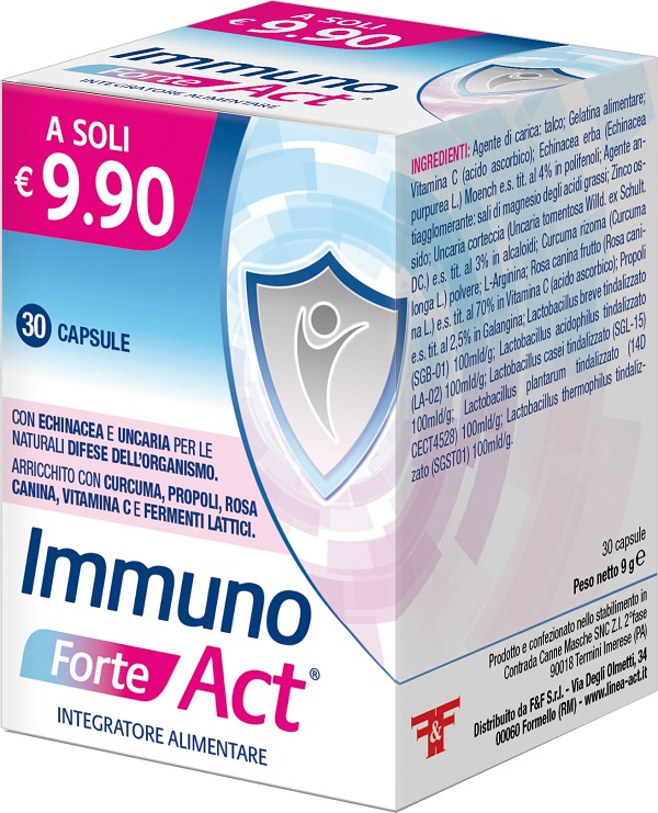 IMMUNO FORTE ACT 30 CAPSULE - Fontenova srl