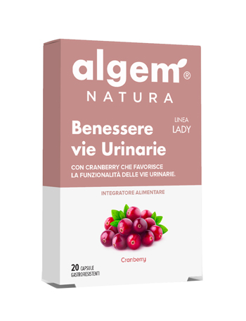 ALGEM LADY BENESSERE VIE URINARIE 20 CAPSULE 710 MG - Fontenova srl