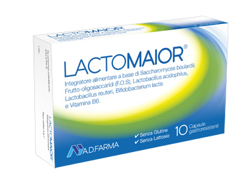 LACTOMAIOR 10 CAPSULE ACIDORESISTENTI - Fontenova srl