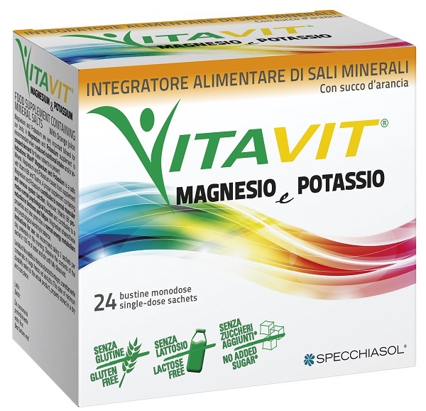 VITAVIT MAGNESIO POTASSIO 24 BUSTINE - Fontenova srl