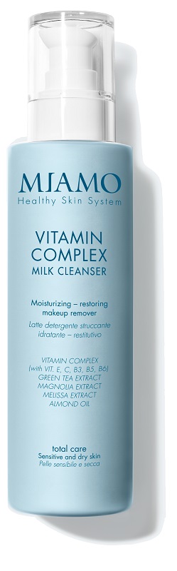 MIAMO TOTAL CARE VITAMIN COMPLEX MILK CLEANSER 250 ML - Fontenova srl