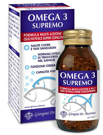 OMEGA 3 SUPREMO 60 SOFTGEL - Fontenova srl