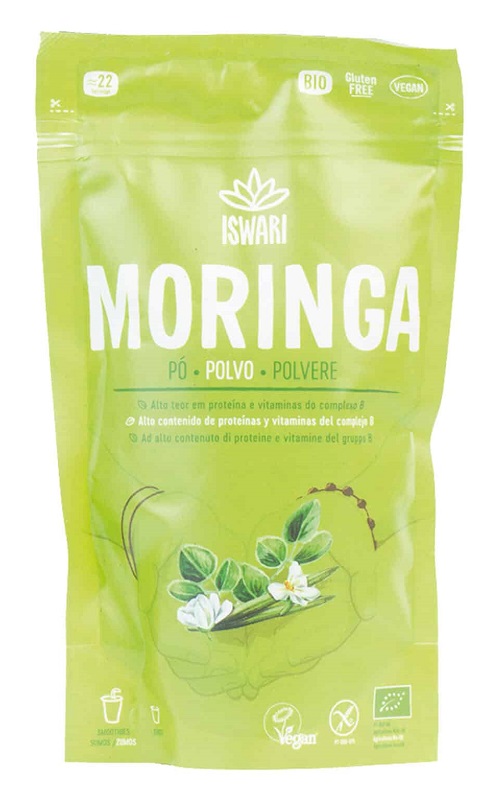 ISWARI MORINGA POLVERE BIO 125 G - Fontenova srl