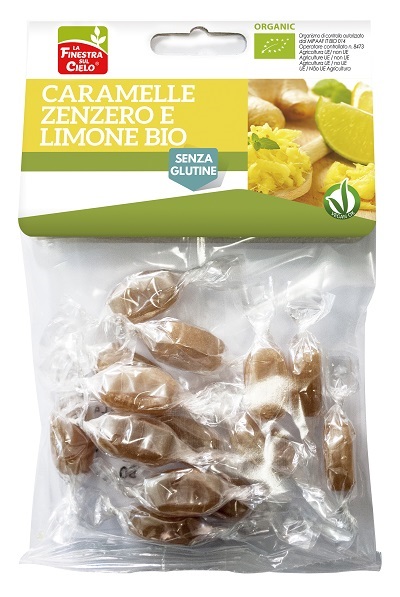 CARAMELLE ZENZERO E LIMONE BIO 50 G - Fontenova srl