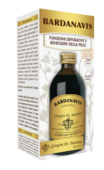BARDANAVIS LIQUIDO ANALCOLICO 200 ML - Fontenova srl