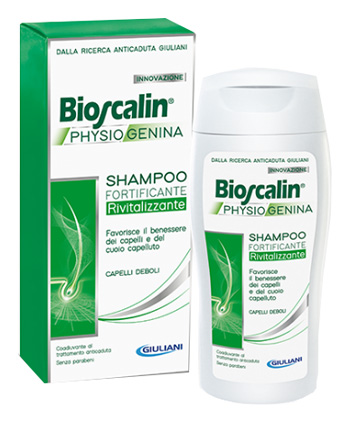 BIOSCALIN PHYSIOGENINA SHAMPOO FORTIFICANTE RIVITALIZZANTE 200 ML - Fontenova srl