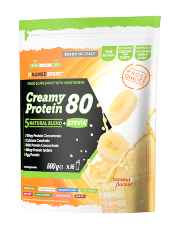 CREAMY PROTEIN 80 BANANA 500 G - Fontenova srl