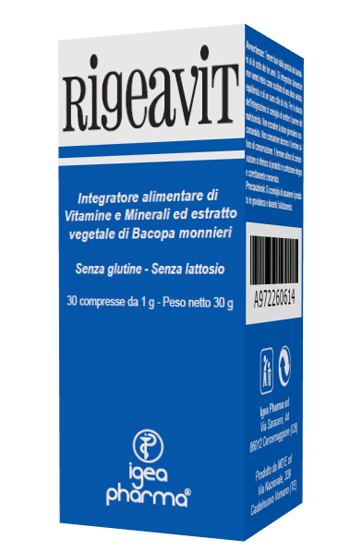 RIGEAVIT 30 COMPRESSE - Fontenova srl