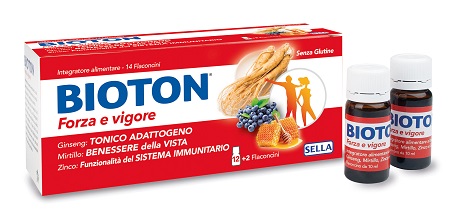BIOTON GINSENG FORZA VIG 14 FLACONCINI - Fontenova srl