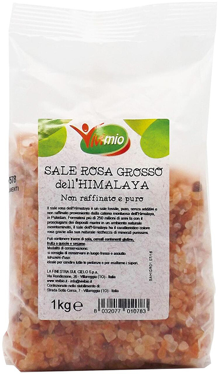 SALE ROSA DELL HIMALAYA GROSSO VIVIMIO 1000 G - Fontenova srl