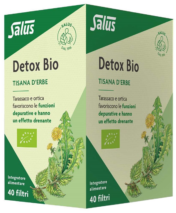DETOX BIO TISANA 40 FILTRI 72 G - Fontenova srl