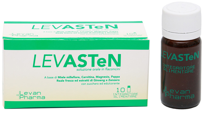 LEVASTEN 10 FLACONCINI DA 10 ML - Fontenova srl