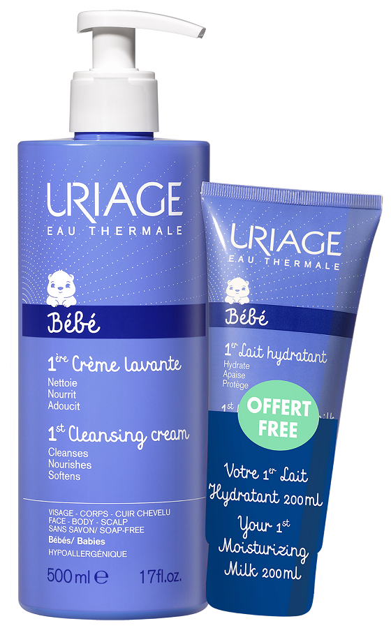 PREMIERE CREME LAVANTE 500 ML + LAIT HYDRATANT 200 ML PROMO - Fontenova srl