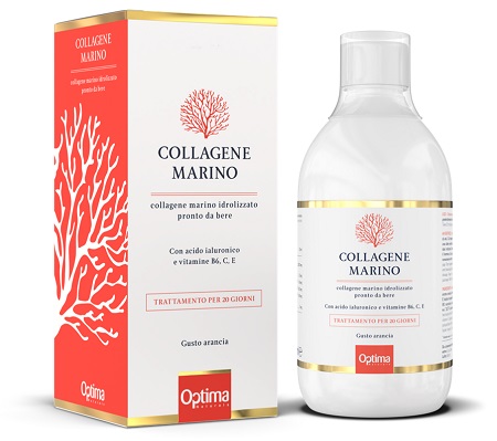 COLLAGENE MARINO IDROLIZZATO LIQUIDO PRONTO DA BERE 500 ML - Fontenova srl