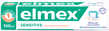 ELMEX DENTIFRICIO SENSITIVE CON FLUORURO AMMINICO 100 ML - Fontenova srl