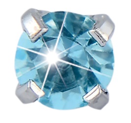 TIFFANY 3MM ACQUAMARINA - Fontenova srl