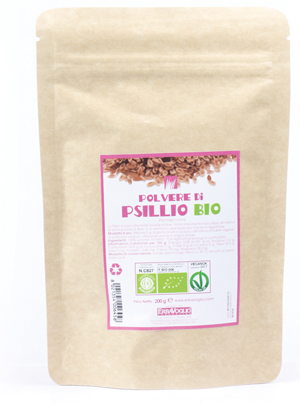 PSILLIO CUTICOLA POLVERE BIO 200 G - Fontenova srl