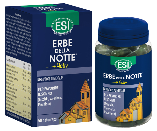 ESI ERBE DELLA NOTTE ACTIV 50 CAPSULE - Fontenova srl