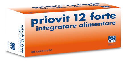PRIOVIT 12 FORTE 40 CARAMELLE - Fontenova srl