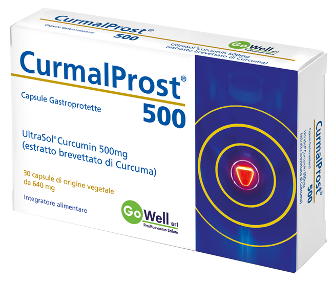 CURMALPROST 500 30 CAPSULE GASTROPROTETTE - Fontenova srl