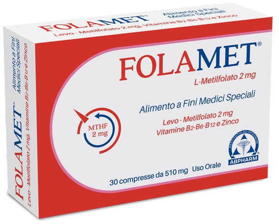 FOLAMET 30 COMPRESSE 500 MG - Fontenova srl